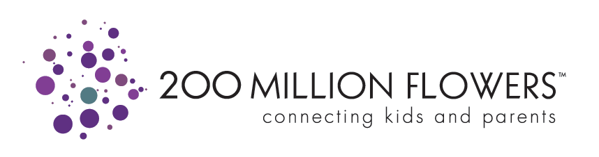 200 Million Flowers Logo